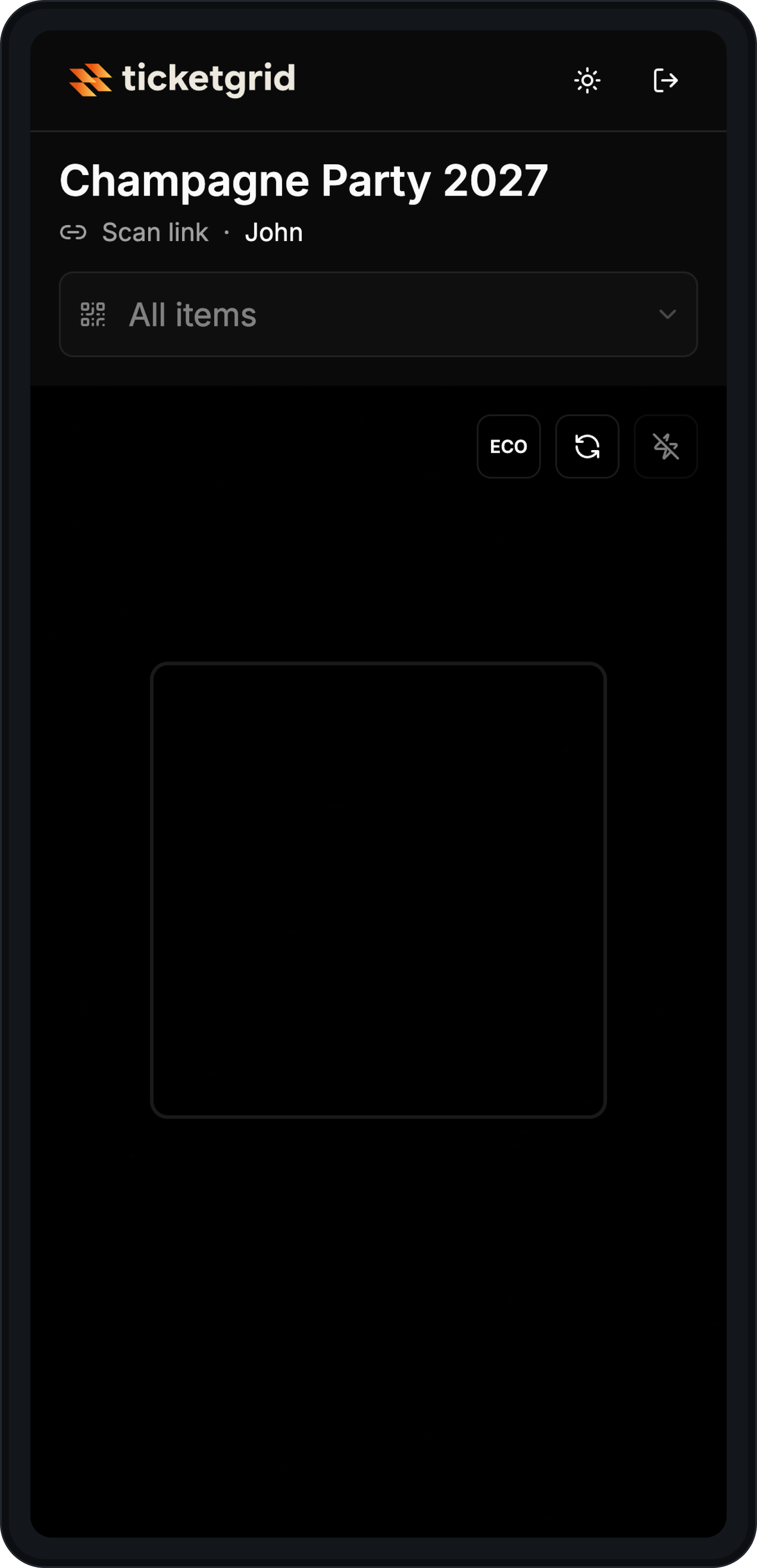 Scan app — Scannen